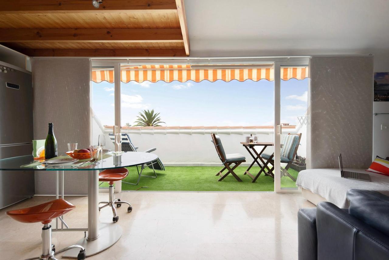 Atico Sunset Loft Terraza Y Piscina Appartement Puerto de la Cruz  Buitenkant foto