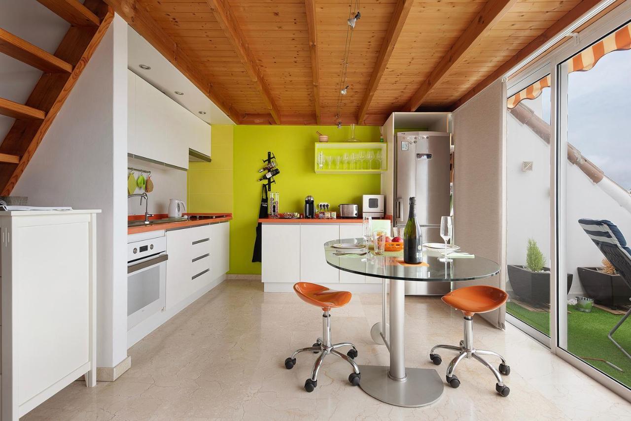 Atico Sunset Loft Terraza Y Piscina Appartement Puerto de la Cruz  Buitenkant foto